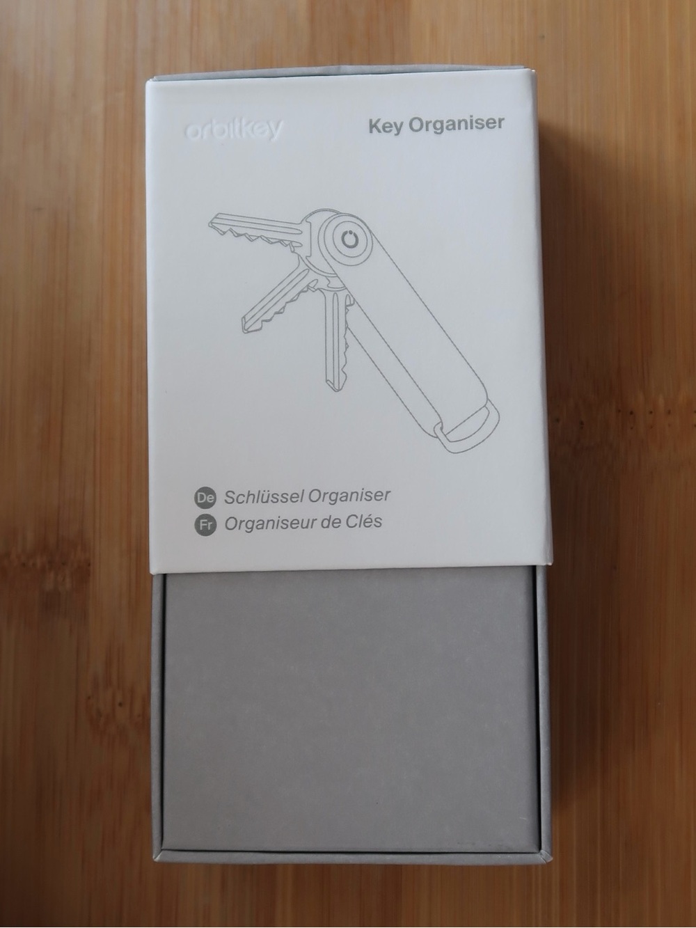 Orbitkey Key Organiser Waxed Canvas Golden Sand NWT Compact Keychain EDC